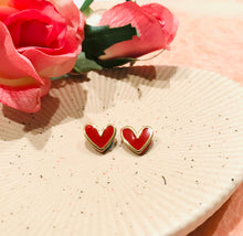 Load image into Gallery viewer, Heart Studs