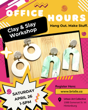 Load image into Gallery viewer, DIY - Clay and Slay — A Polymer Clay Earring Workshop
