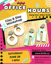 Load image into Gallery viewer, DIY - Clay and Slay — A Polymer Clay Earring Workshop
