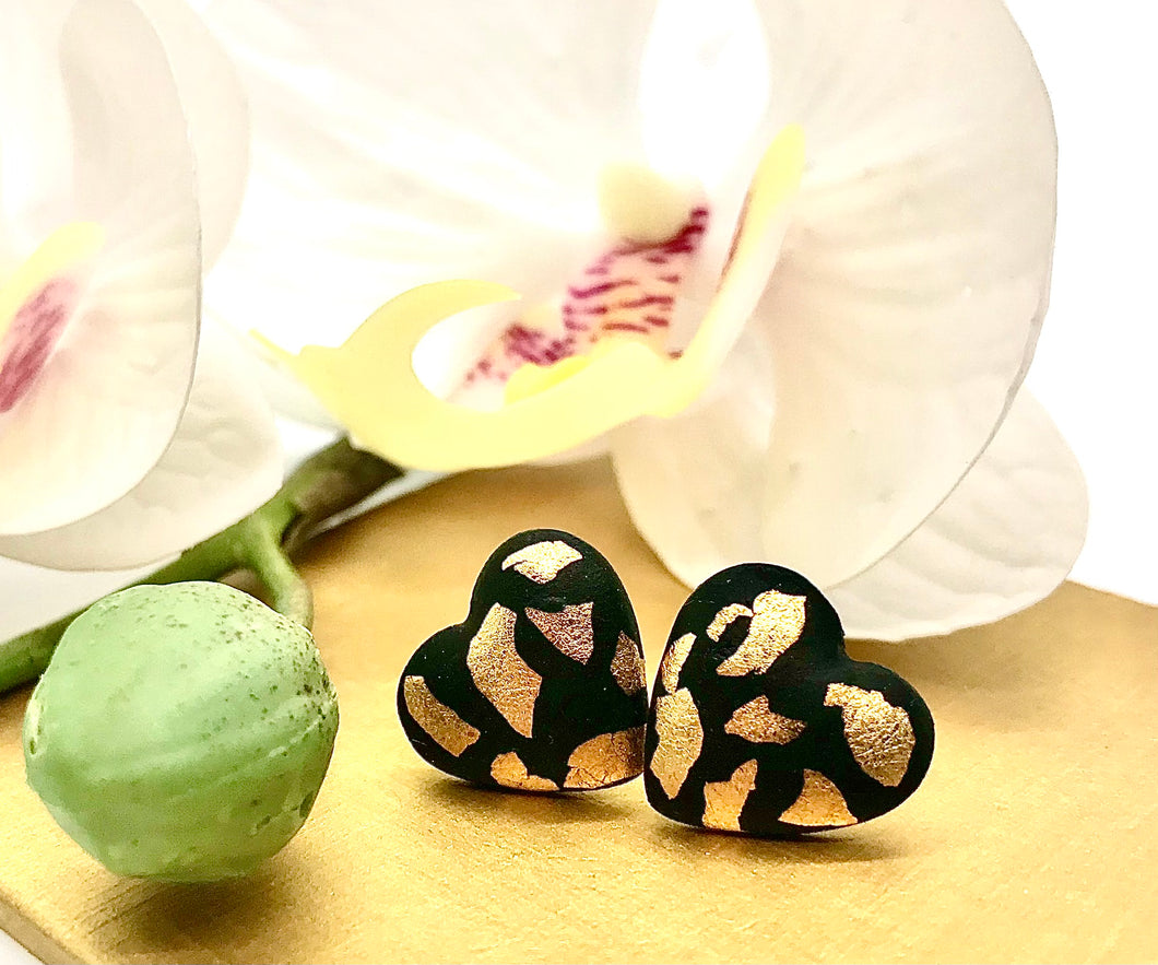 Heart Studs